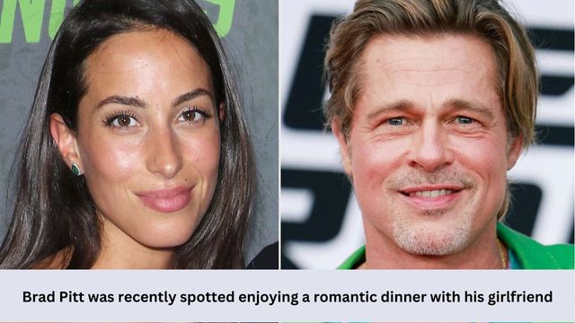 Brad Pitt was recently spotted enjoying a romantic dinner with his girlfriend